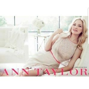 Ann Taylor Lace Sheath Wedding Guest Dress - Size 0